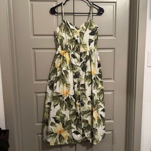 H&M lemon dress